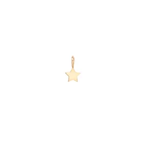 14k Midi Bitty Star Charm