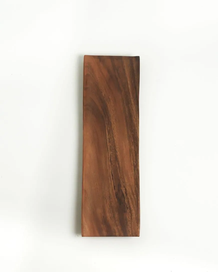 16" Acacia Wood Serving Tray