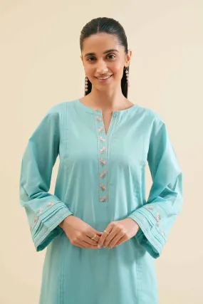 2 Piece - Embroidered Suit - PS24-111