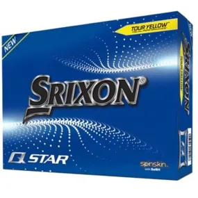 36 Srixon Q-Star Tour Yellow Golf Balls