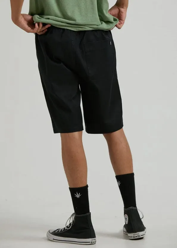 Afends Dendy Hemp Shorts Black M211360