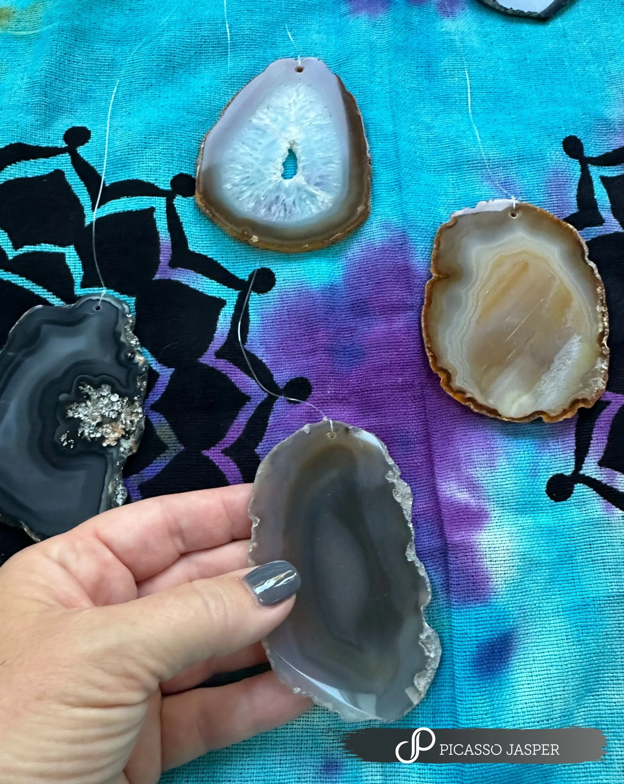 Agate Windchimes- Joy & Sound Healing Energy