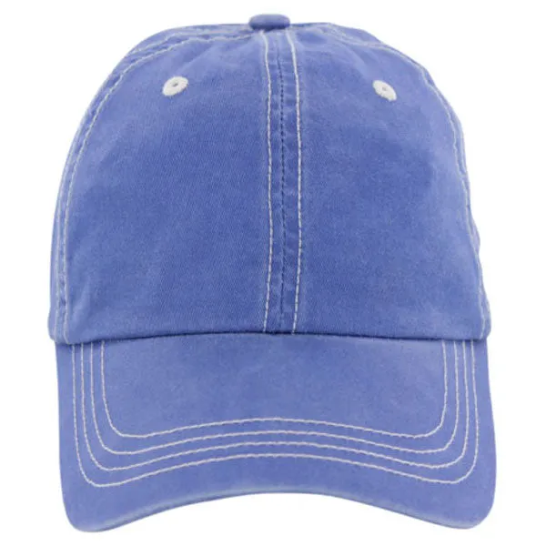 AHEAD Periwinkle/White Pigment Dyed Contrast Mesh Cap