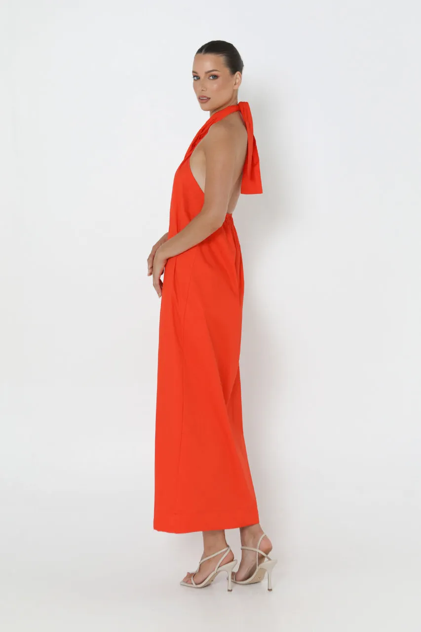 Amber Maxi Dress | Flame