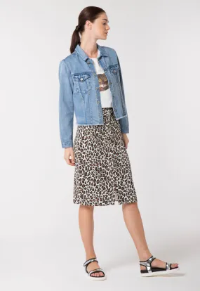 Animal Print Skirt