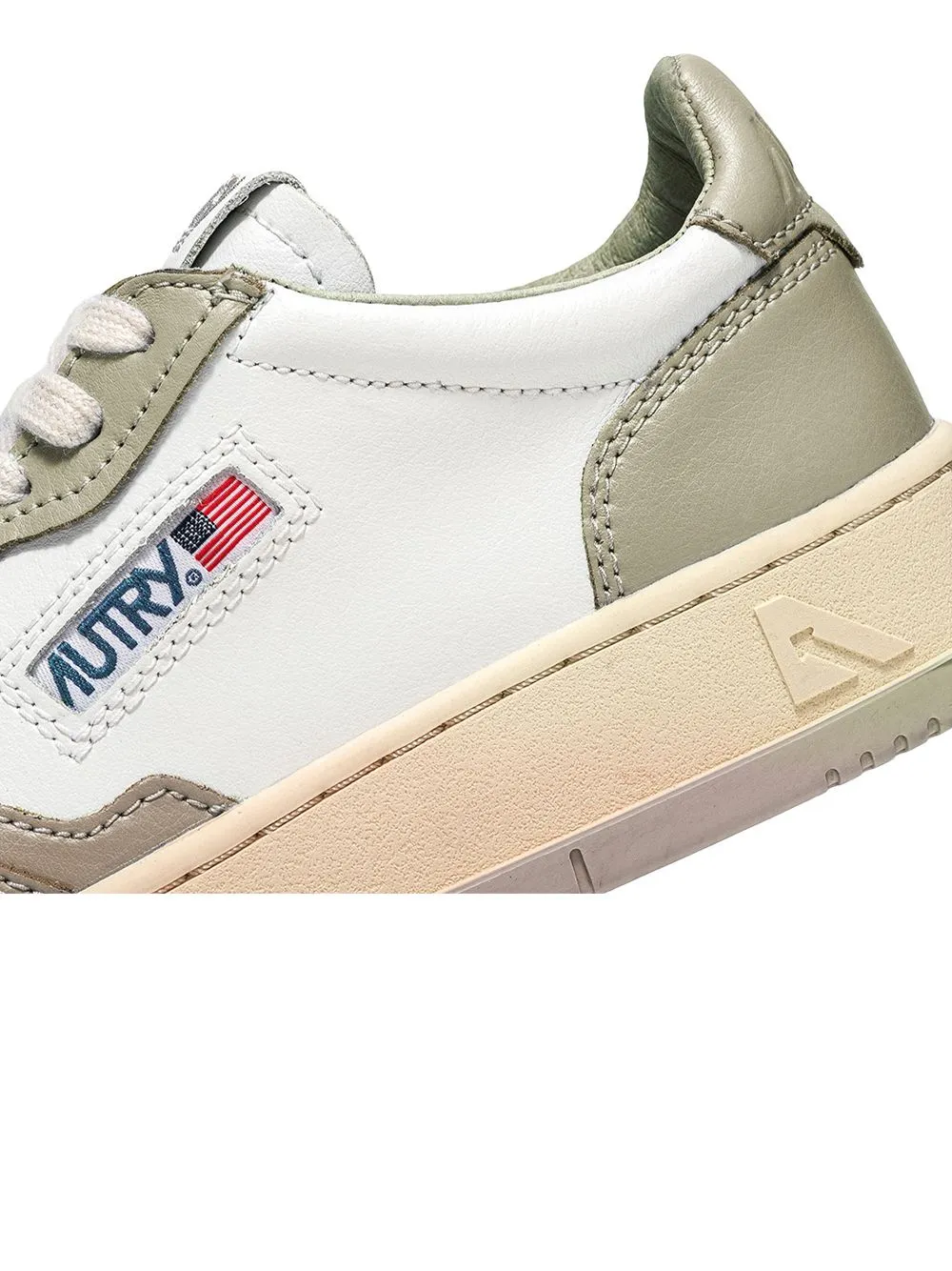 Autry 01 Low Man - Leat/Leat White/Mud