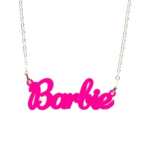 Barbie Nameplate Necklace