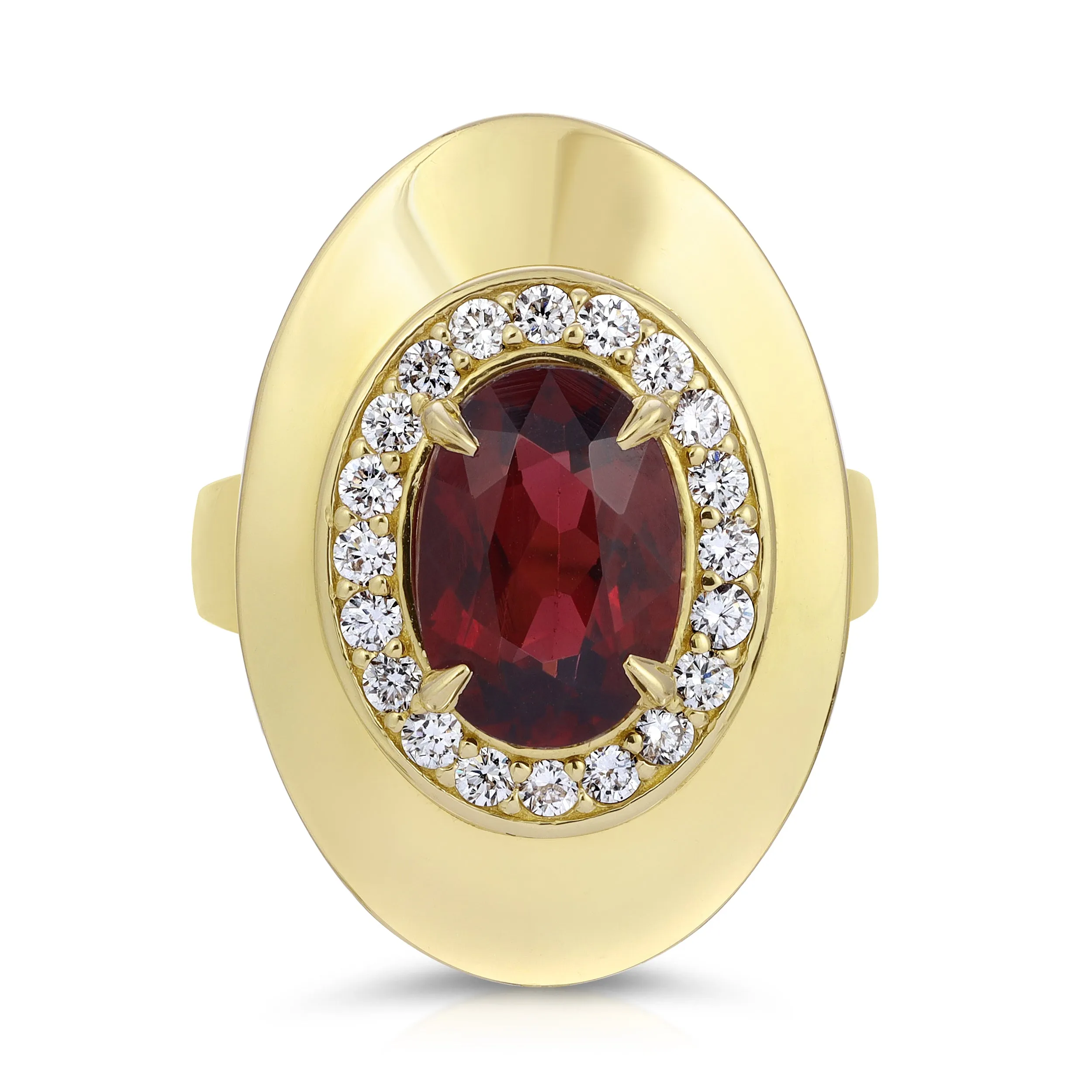 Bespoke Madera Garnet Ring