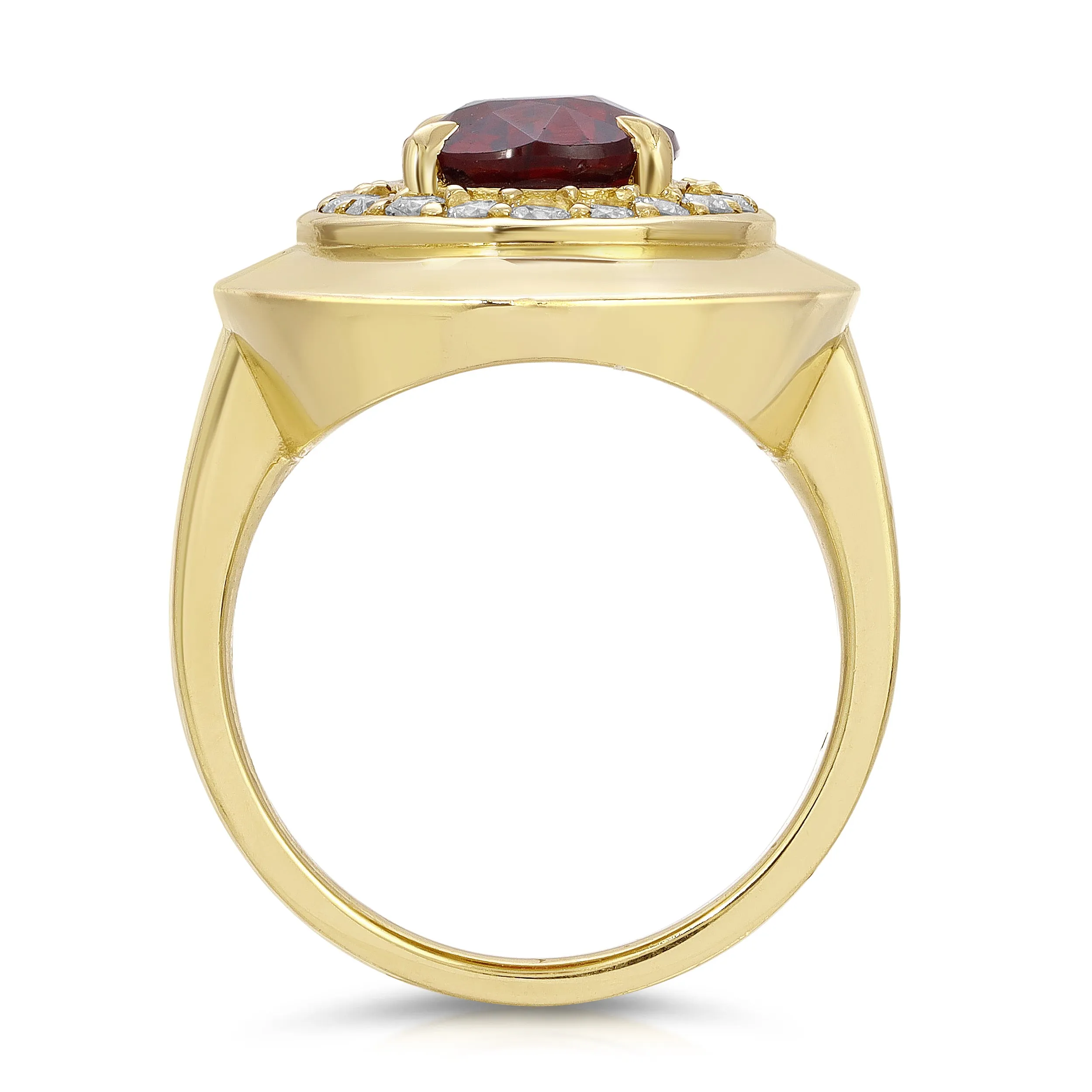 Bespoke Madera Garnet Ring