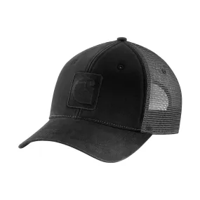 Carhartt Canvas Logo C Cap - Black