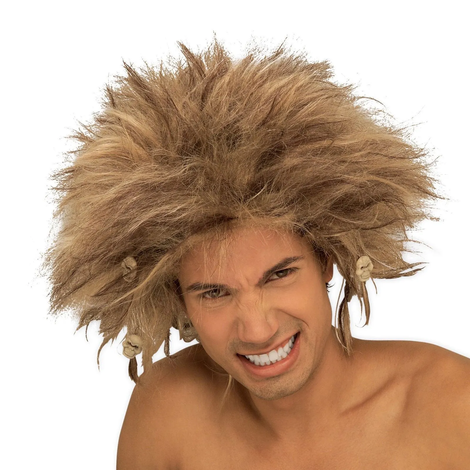 Caveman Crazy Wig for Adults