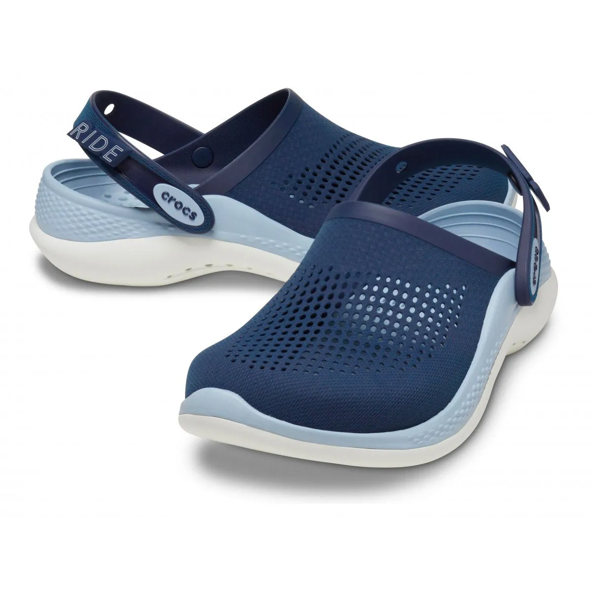 Crocs sabot slipper for men and women LiteRide 360° Clog 206708 4TA blue-grey 