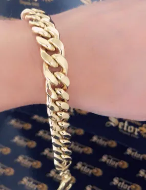 Cuban link bracelet