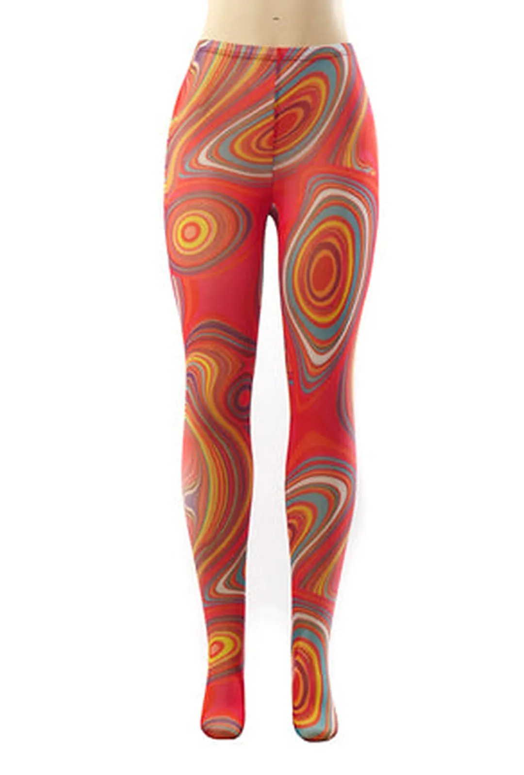 DES - LSD PRINTED STOCKING LEGGINGS