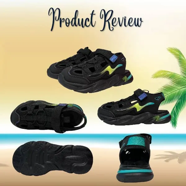 DR.KONG KIDS TOTAL CONTACT SANDALS DK-S2000620-BLK(RP : $129)