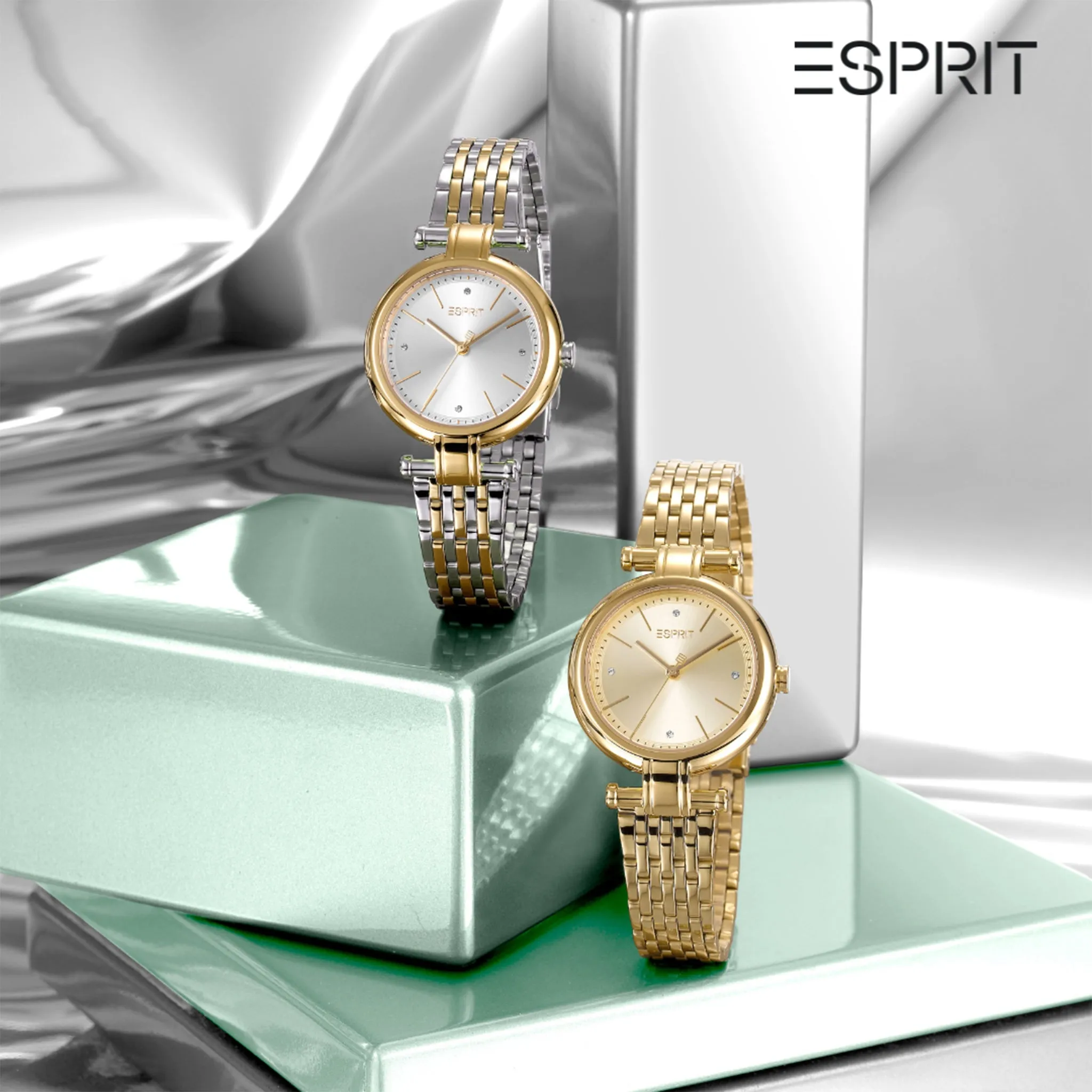 Esprit Stainless Steel Analog Women's Watch ES1L268M0075