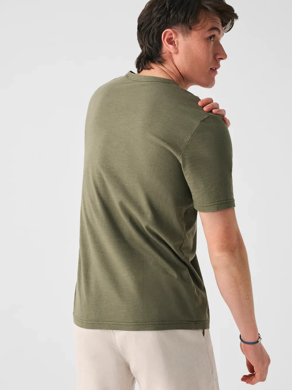 FAHERTY Sunwashed Pocket Tee