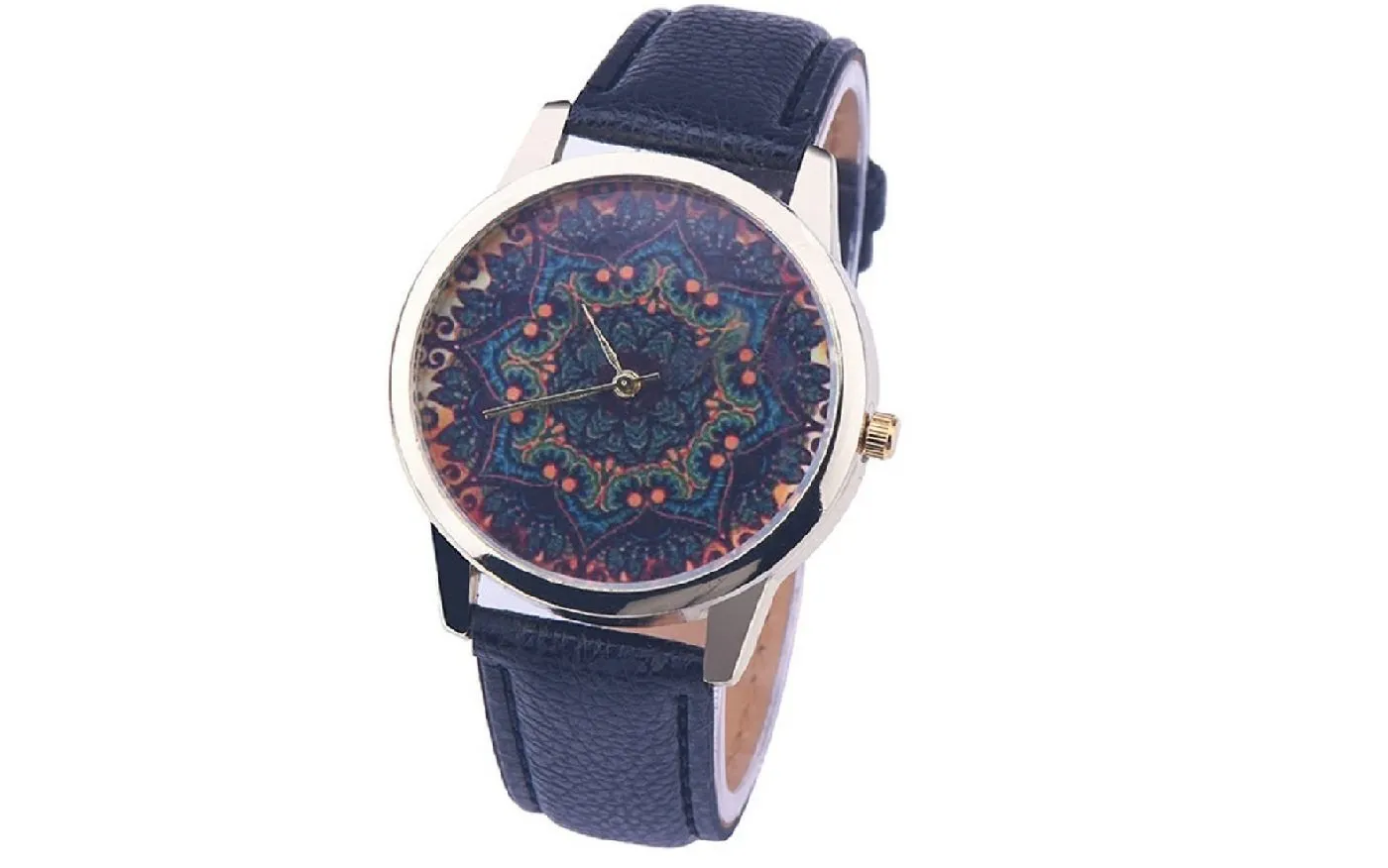 Fashion Neutral Table Print Analog Quartz Vogue Men's Wrist Watch