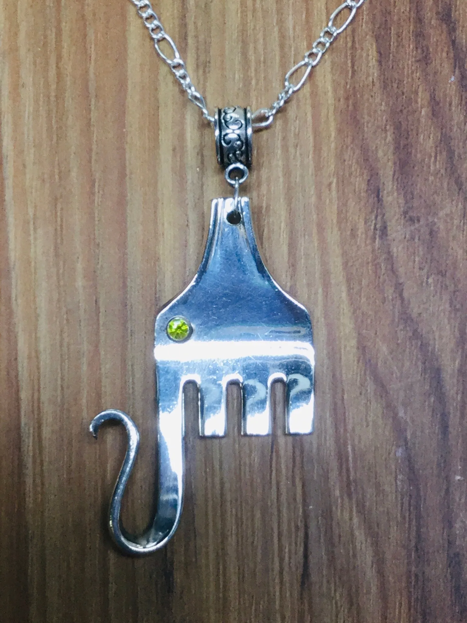 Fork Elephant Necklace