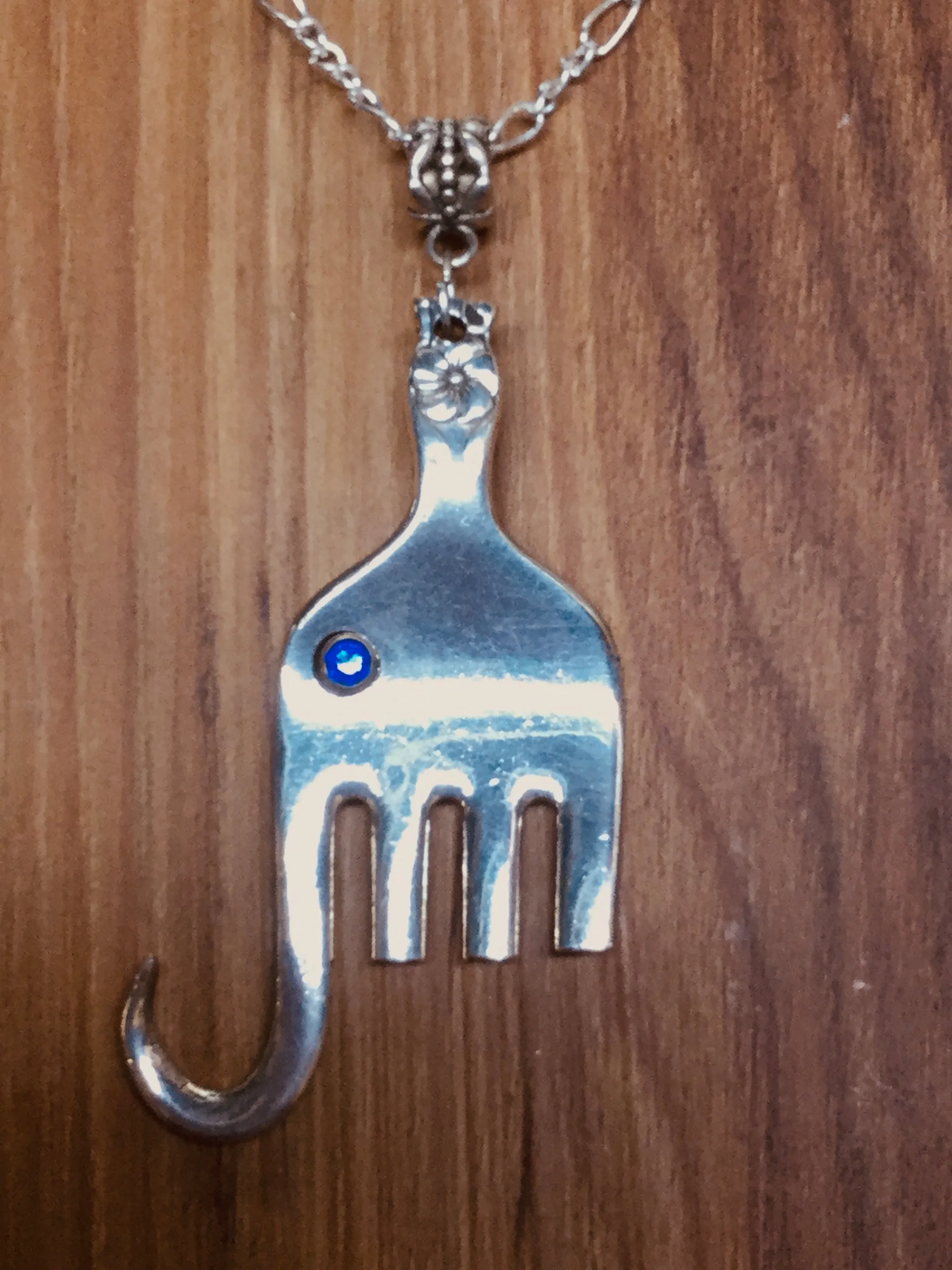 Fork Elephant Necklace