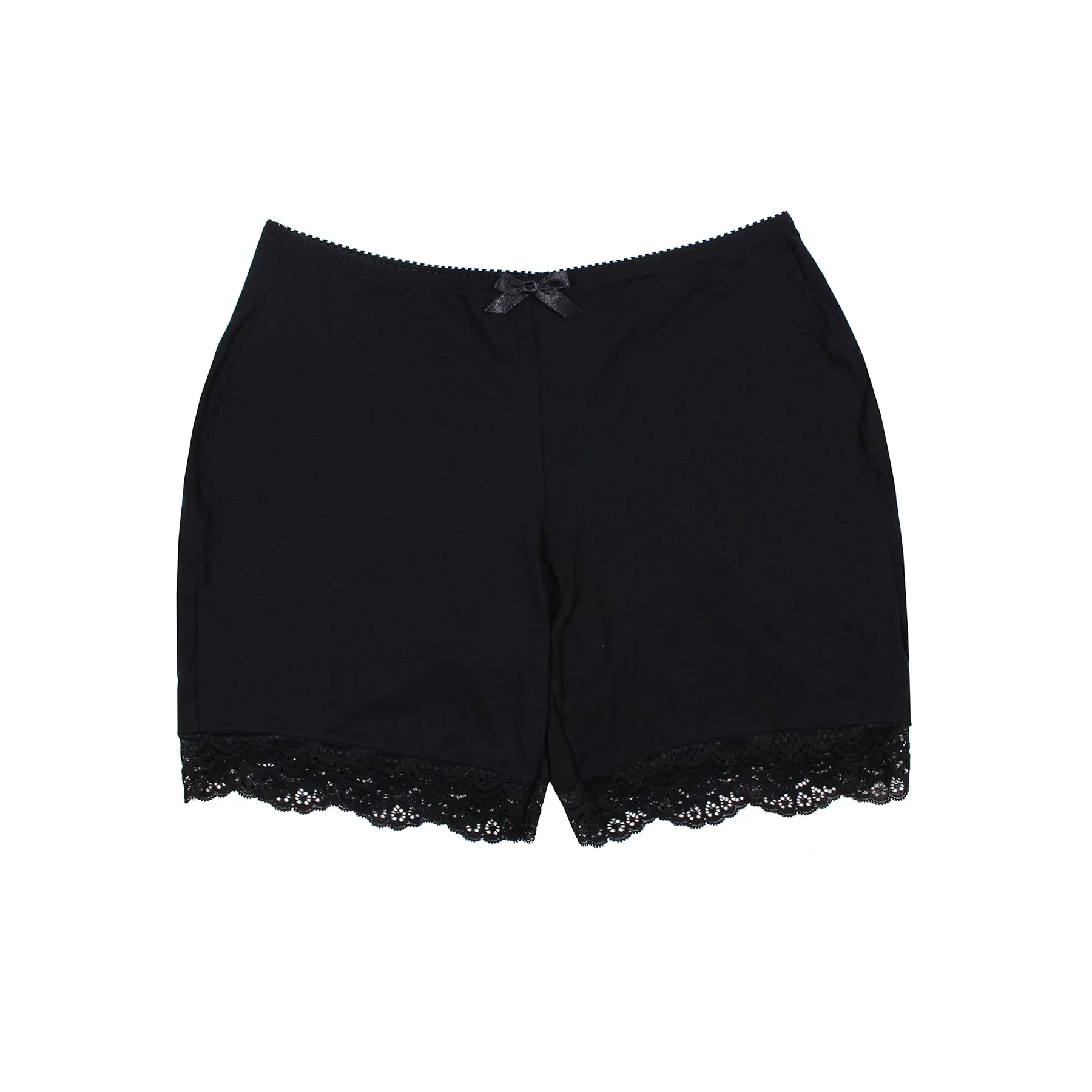 Frances Shorts Black Modal Jersey