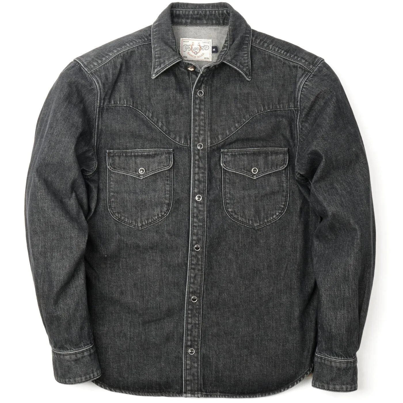 Freenote Cloth - Packard Black Stonewash