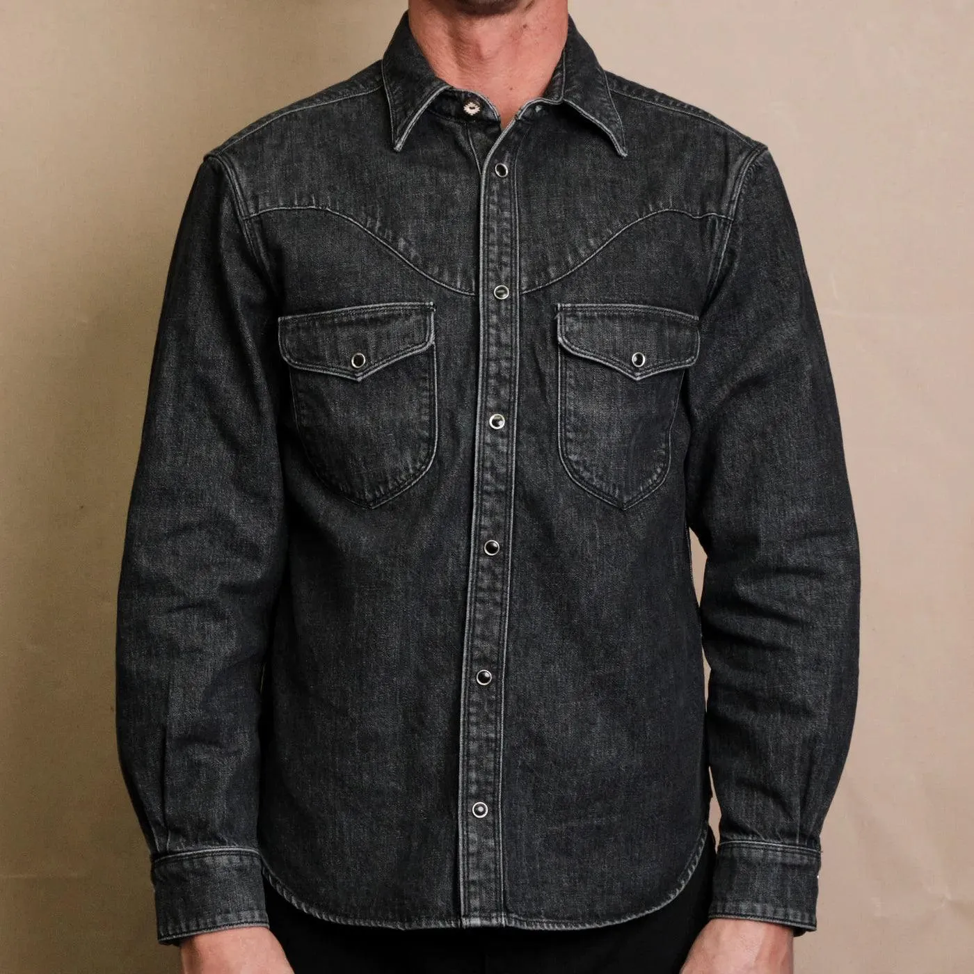 Freenote Cloth - Packard Black Stonewash