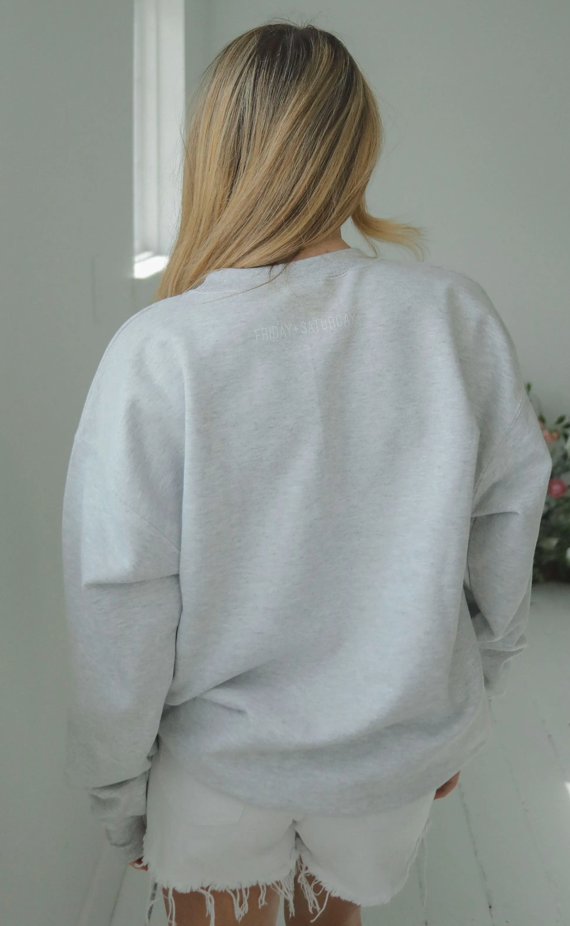 friday   saturday: bride sweatshirt