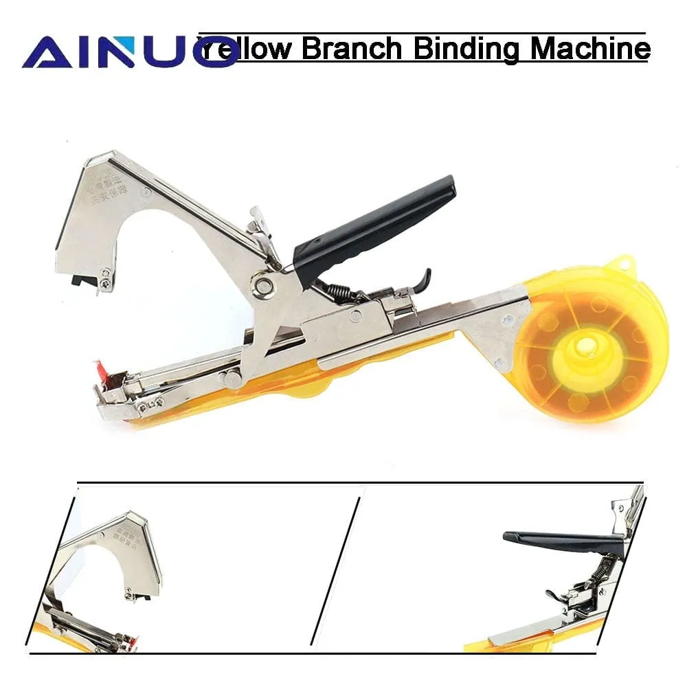 Garden Tools Garter Plants Plant Branch Hand Tying Binding Machine Minced Vegetable Tapetool Tapener Tapes Home Garden Tool