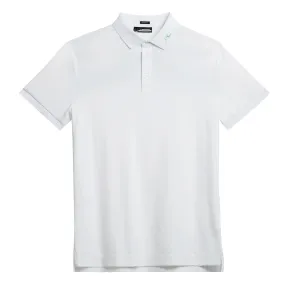 J.Lindeberg KV Golf Print Polo Shirt - White