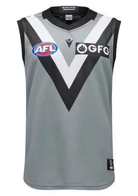 Macron Port Adelaide Junior 2022 Clash Guernsey Sleeveless <br> 58542665