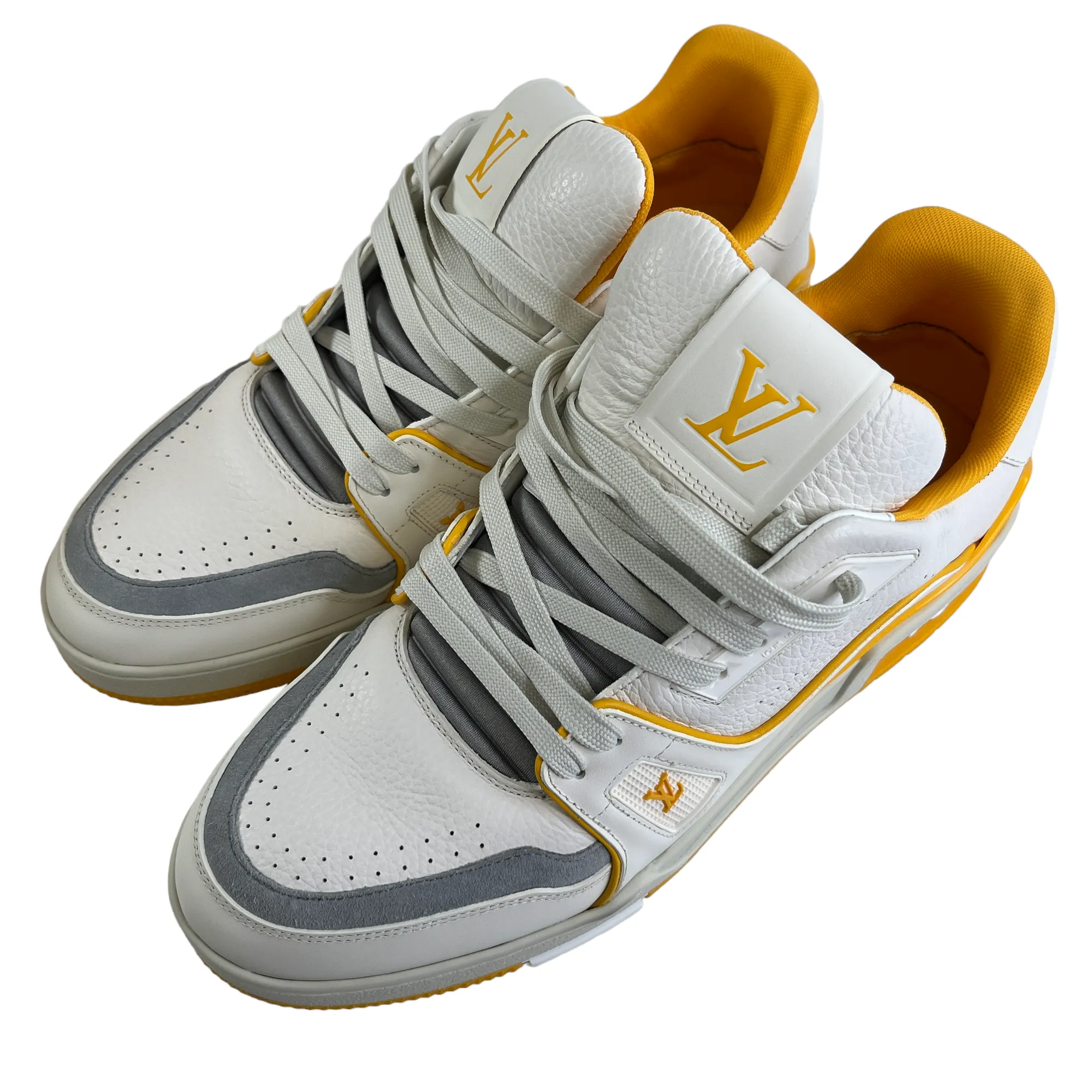 Men's Lv Trainers Yellow Size EU 41 / UK 7