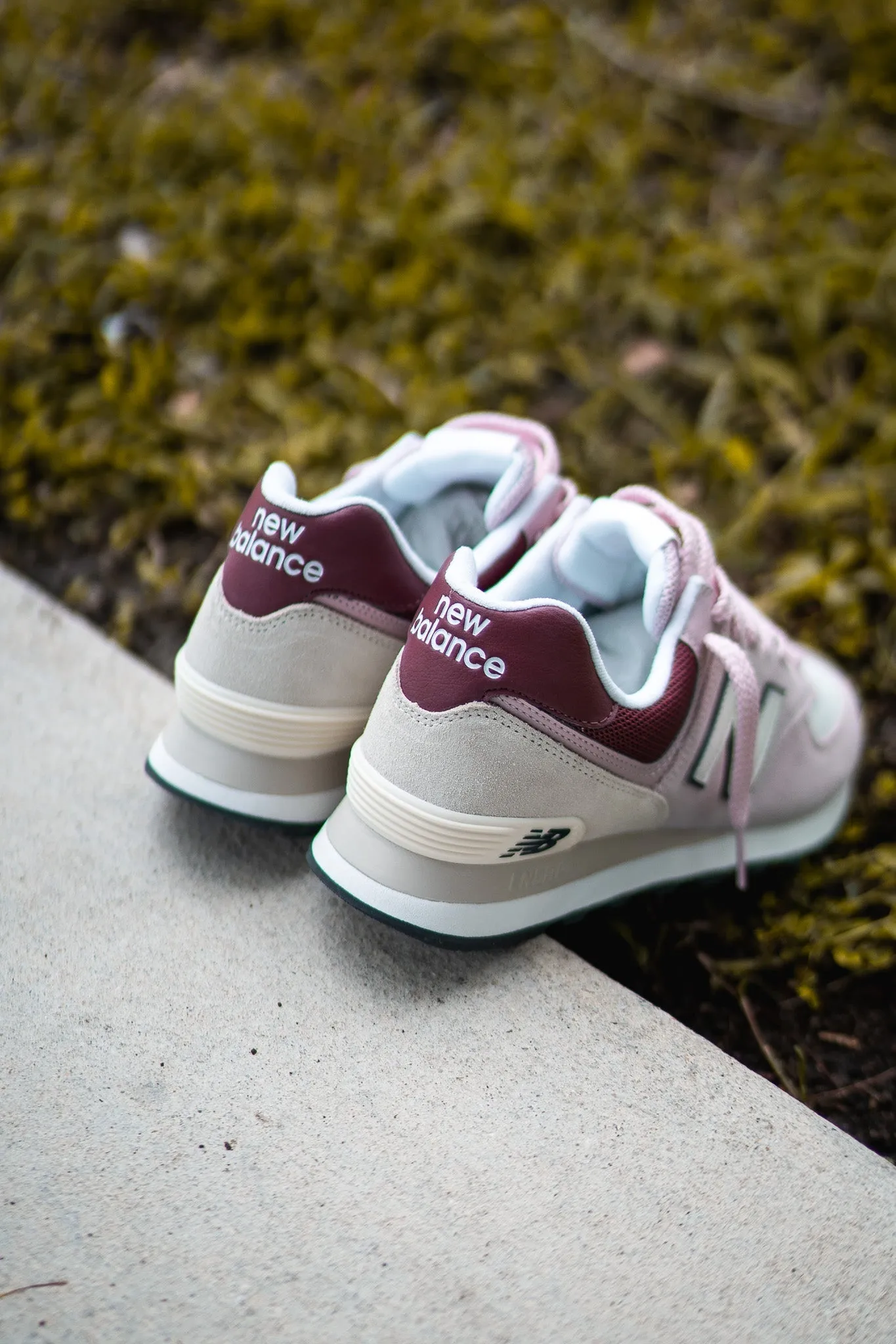 Mens New Balance 574 (Pink/Mauve) - U574OY2