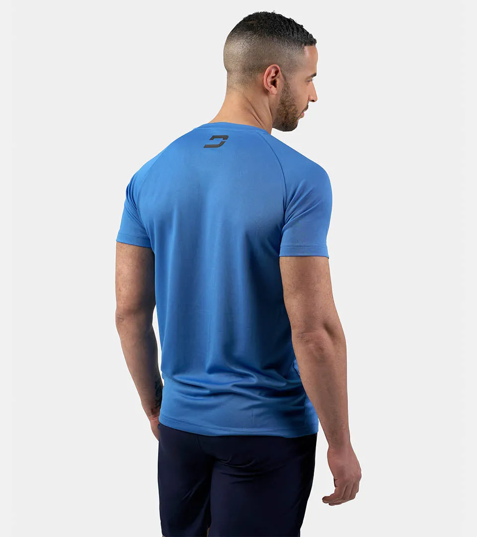 MEN'S TRAINING T-SHIRT - BLUE