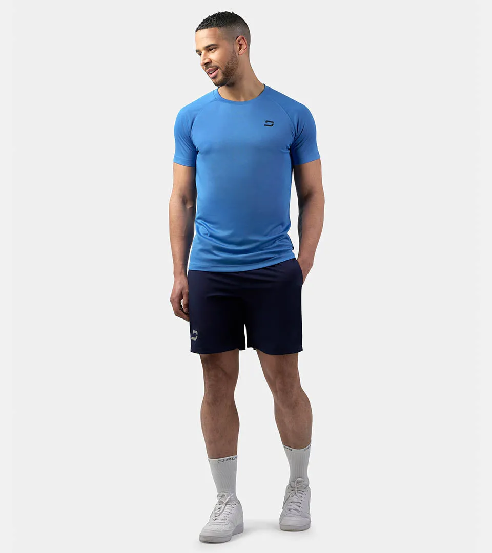 MEN'S TRAINING T-SHIRT - BLUE