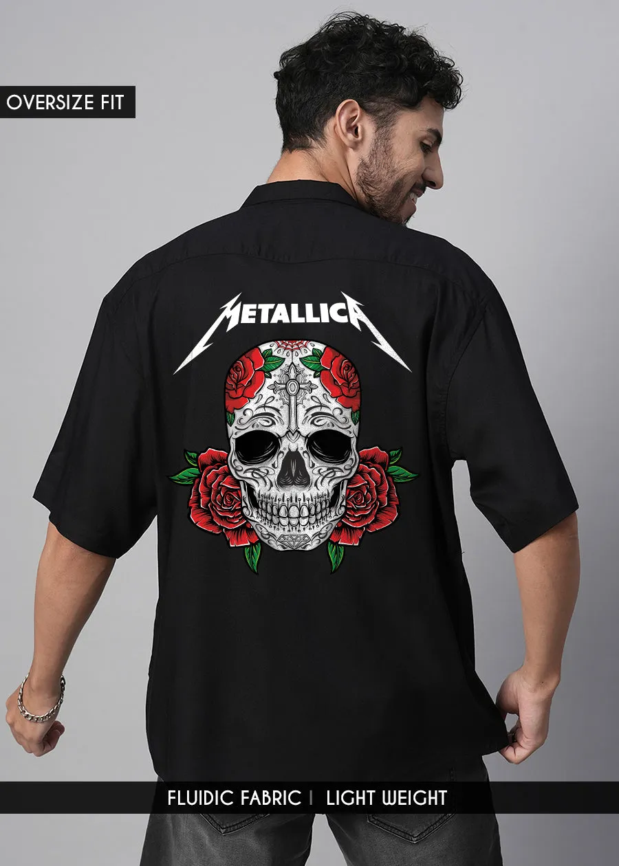 Metallica Mens Fluidic Oversized Shirt