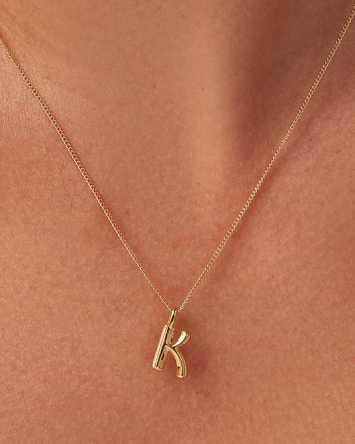 Monogram Necklace - K