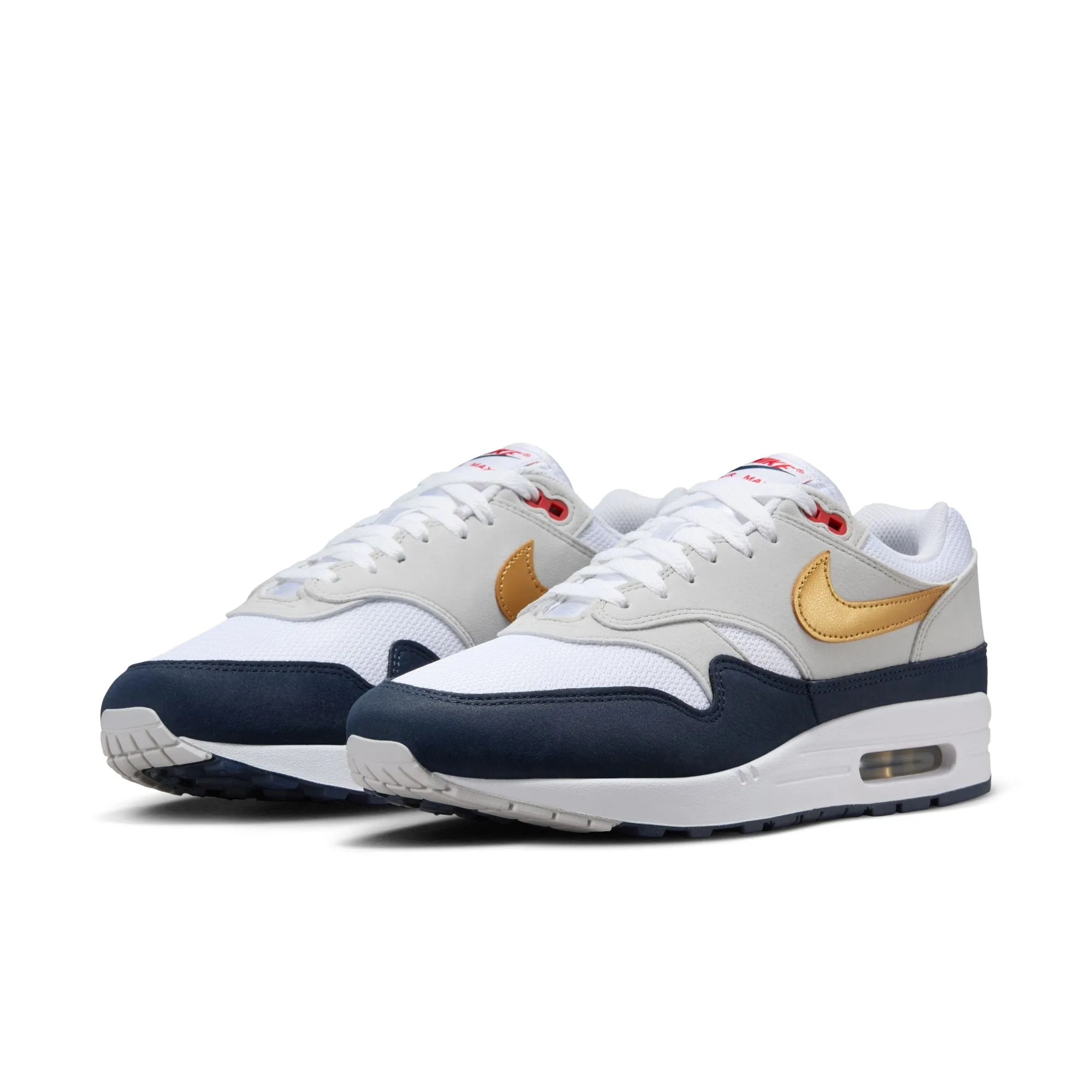 Nike Air Max 1 (Obsidian/Metallic Gold/White)