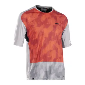 Northwave MTB Edge Jersey - Dove Gray/Orange