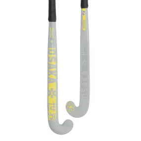 Osaka Vision 10 Show Bow Hockey Stick 2024 - Grey/Yellow