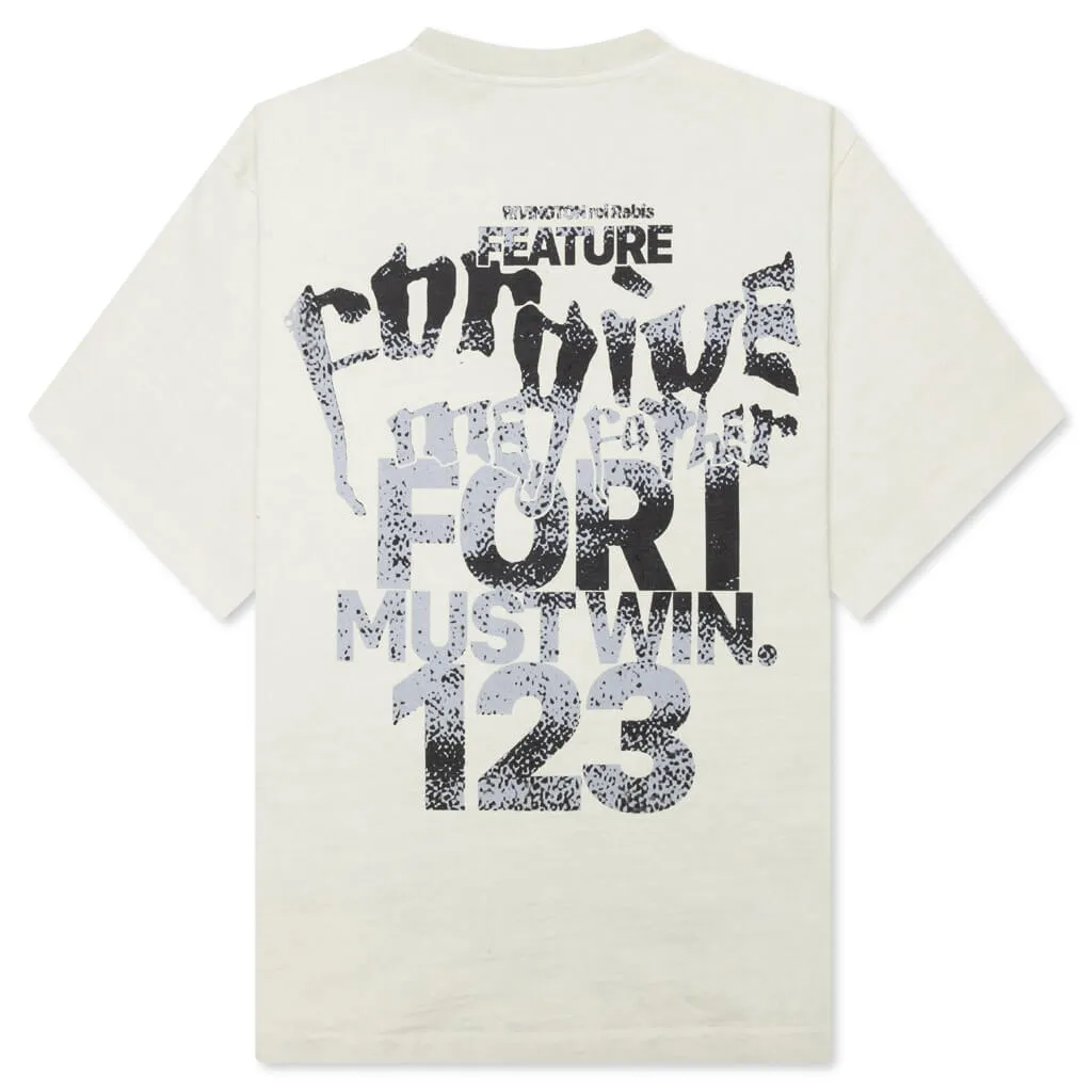 RIVINGTON roi Rebis x Feature I Must Win Tee - Vintage White