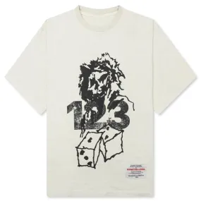 RIVINGTON roi Rebis x Feature I Must Win Tee - Vintage White