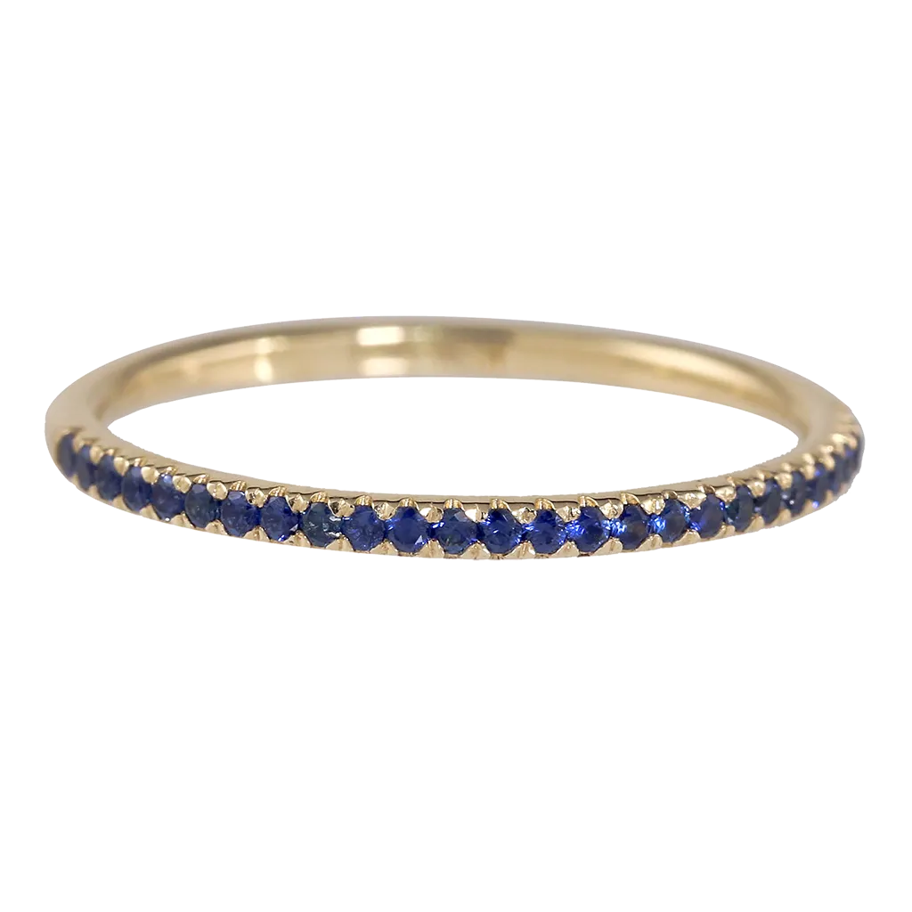 Sapphire Wedding Band