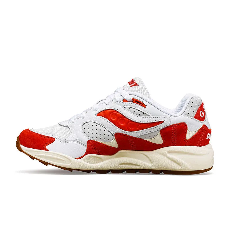 Saucony Grid Shadow 2 Ivy Prep White/Red S70813-2