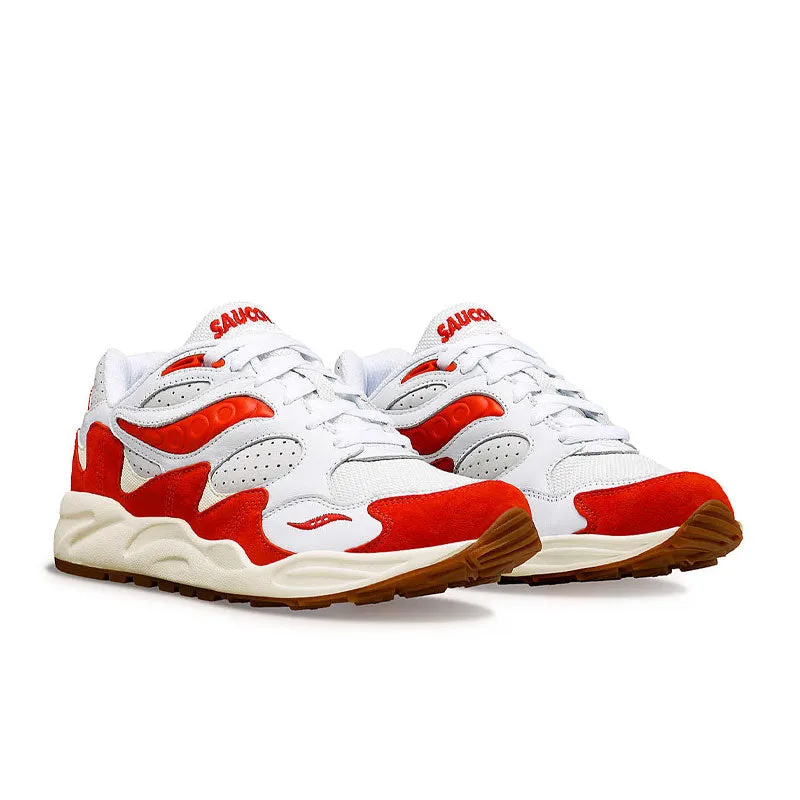 Saucony Grid Shadow 2 Ivy Prep White/Red S70813-2