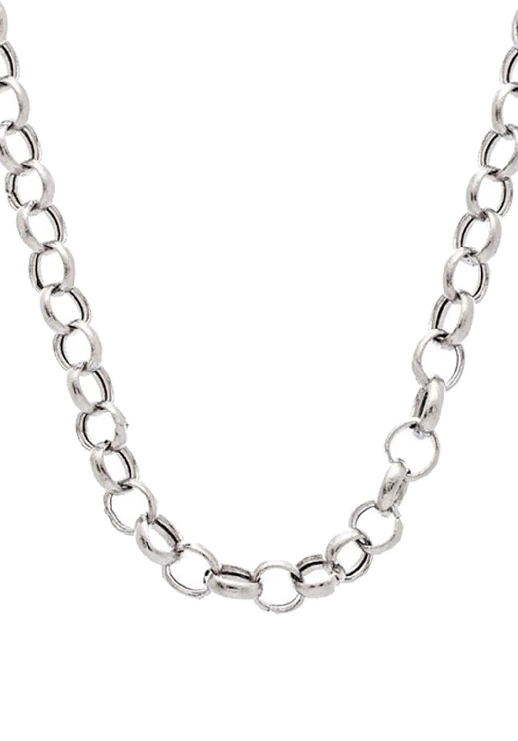 Sethi Couture 18K White Gold Rolo Chain Necklace