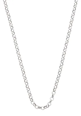 Sethi Couture 18K White Gold Rolo Chain Necklace