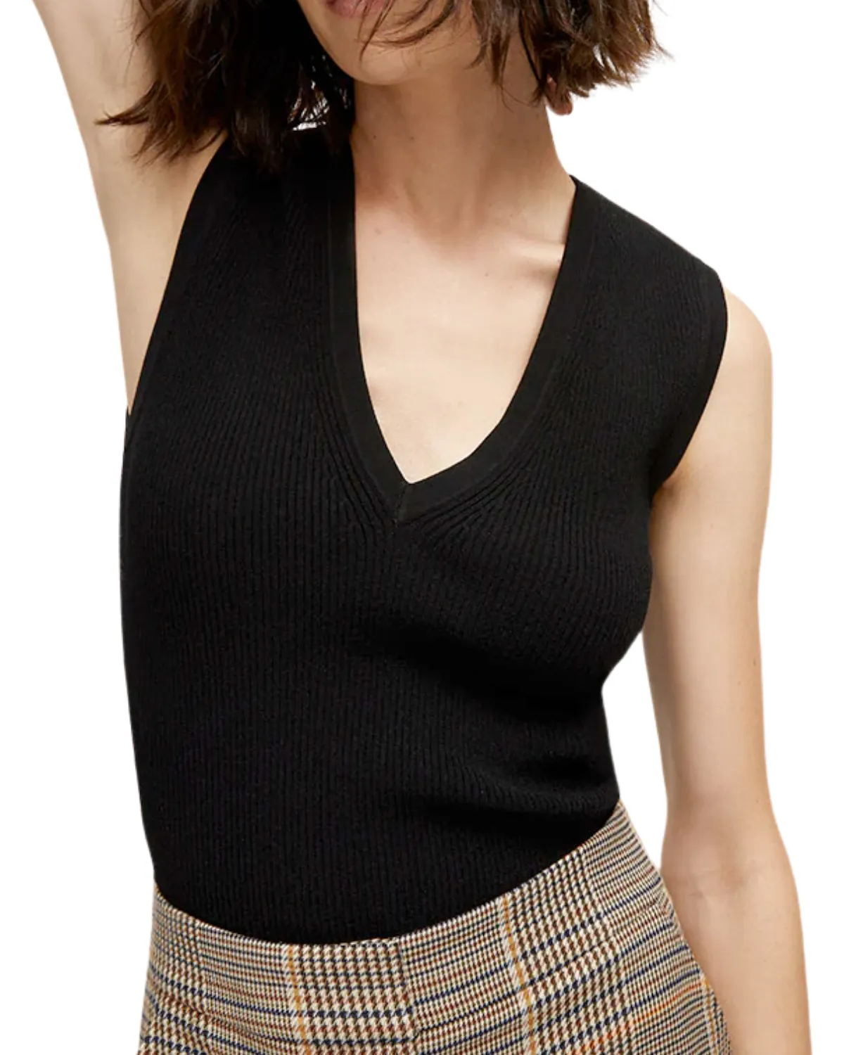 Sid Sleeveless Pullover (Black)