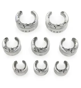 Skeleton Crescent Stainless Steel Saddles