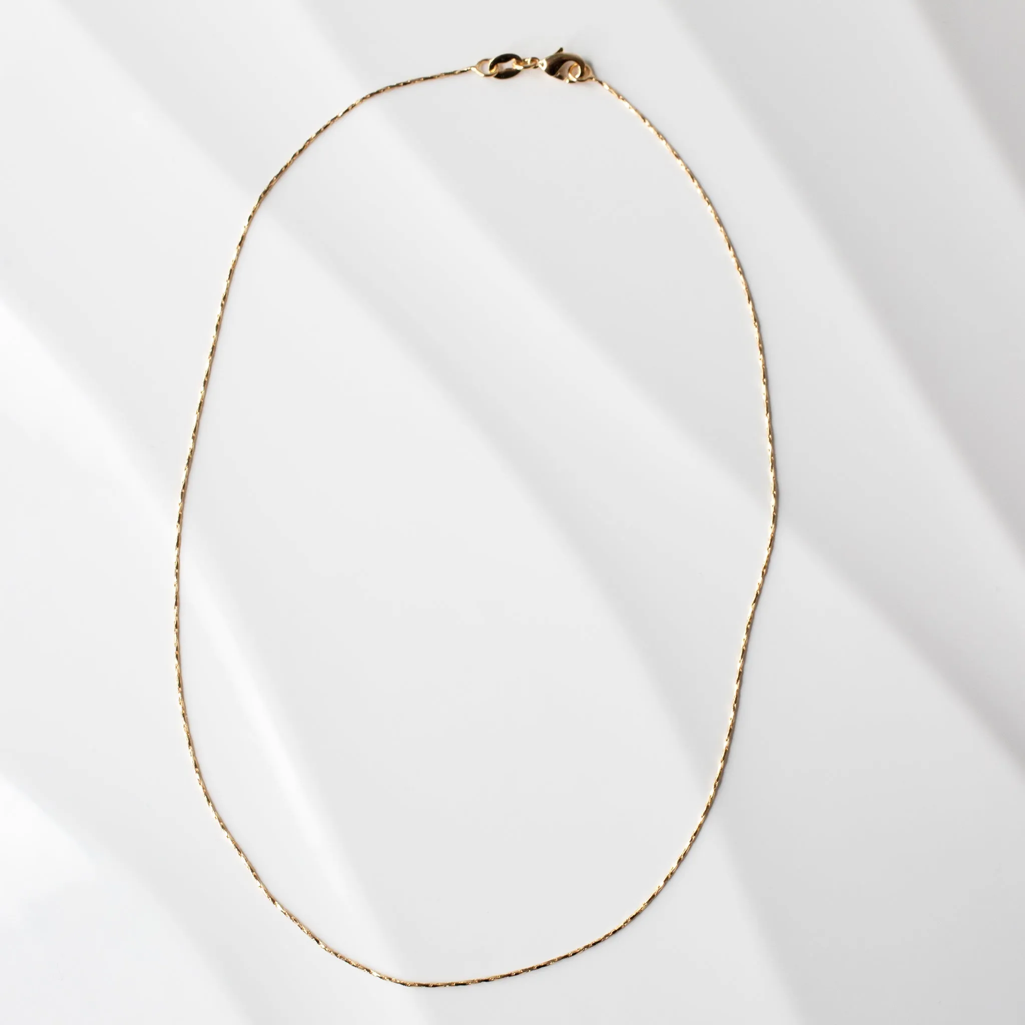 Sofia Diamond Cut Fluid Chain Necklace